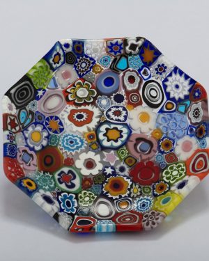 PG3 Octagonal Murrina saucer