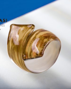 AA50 Anello in Vetro Avventurina