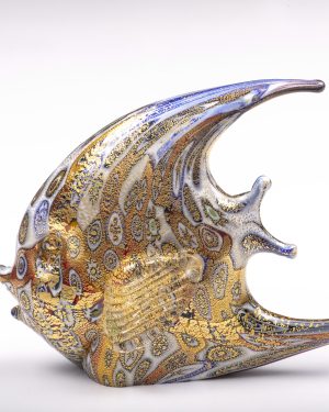 CP9 Murrina fish and gold leaf