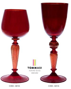 CALICI DA COLLEZIONE | Tommasi Murano Glass
