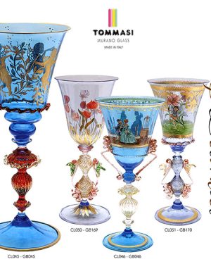 CALICI DA COLLEZIONE DECORATI | Tommasi Murano Glass