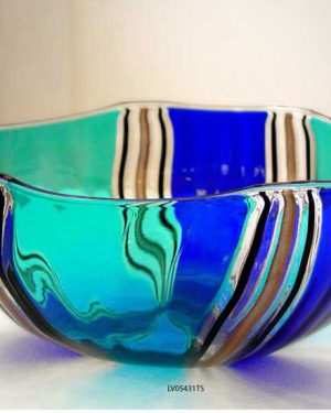VASO IN VETRO DI MURANO Tommasi 15*28 cm