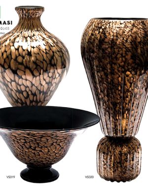 AVENTURINE POTS | Tommasi Murano Glass