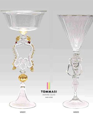 MUSEUM Reproduction signed and guaranteed by Tommasi Murano Glass