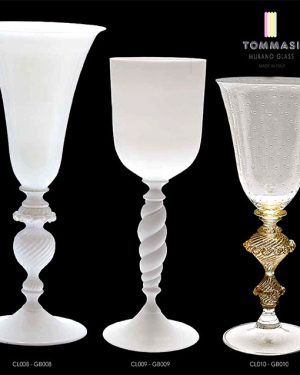 COLLECTIBLE GOBLET - Tommasi Murano Glass