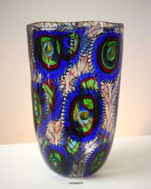 MURANO GLASS VASE | Tommasi Murrina Technique