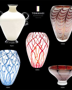 COLORED VASES - Tommasi Murano Glass